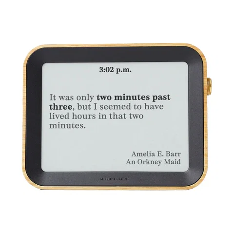 Author Clock