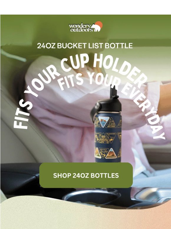It fits in your cup holder 👀