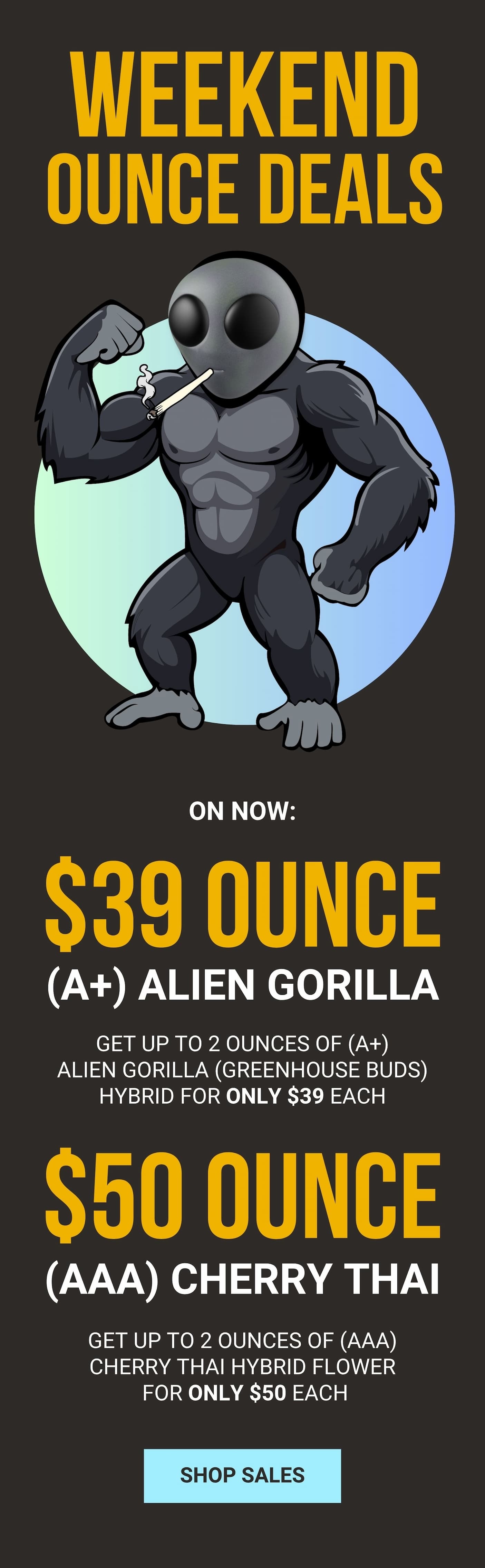 Huge Weekend Deals