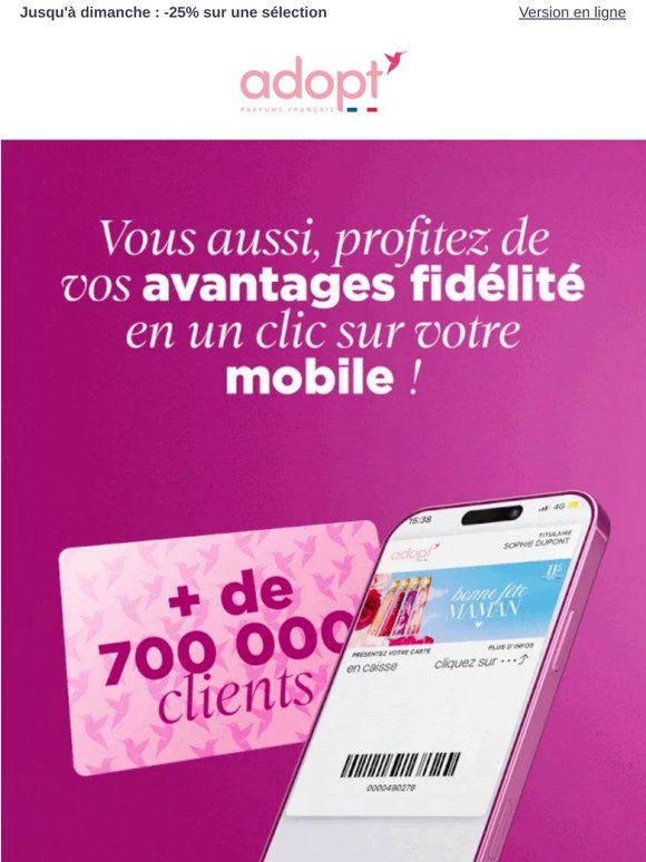 Déjà plus de 700 000 clientes l’ont adoptée… et vous ? 😍