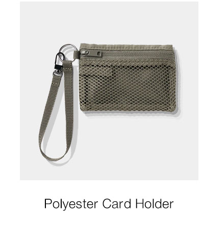 Shop Polyester Card Holder