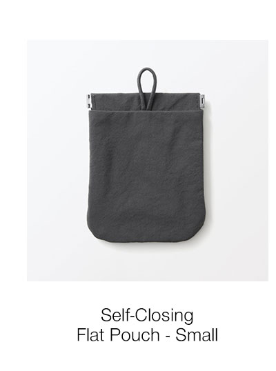 Shop Self-Closing Flat Pouch - Small