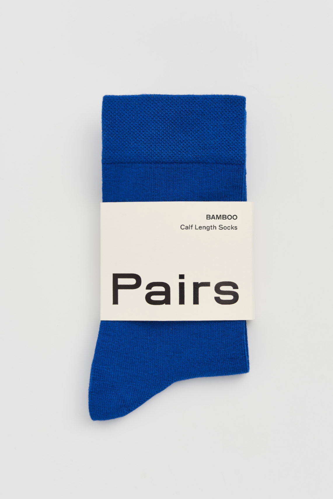Strong Blue Bamboo Socks