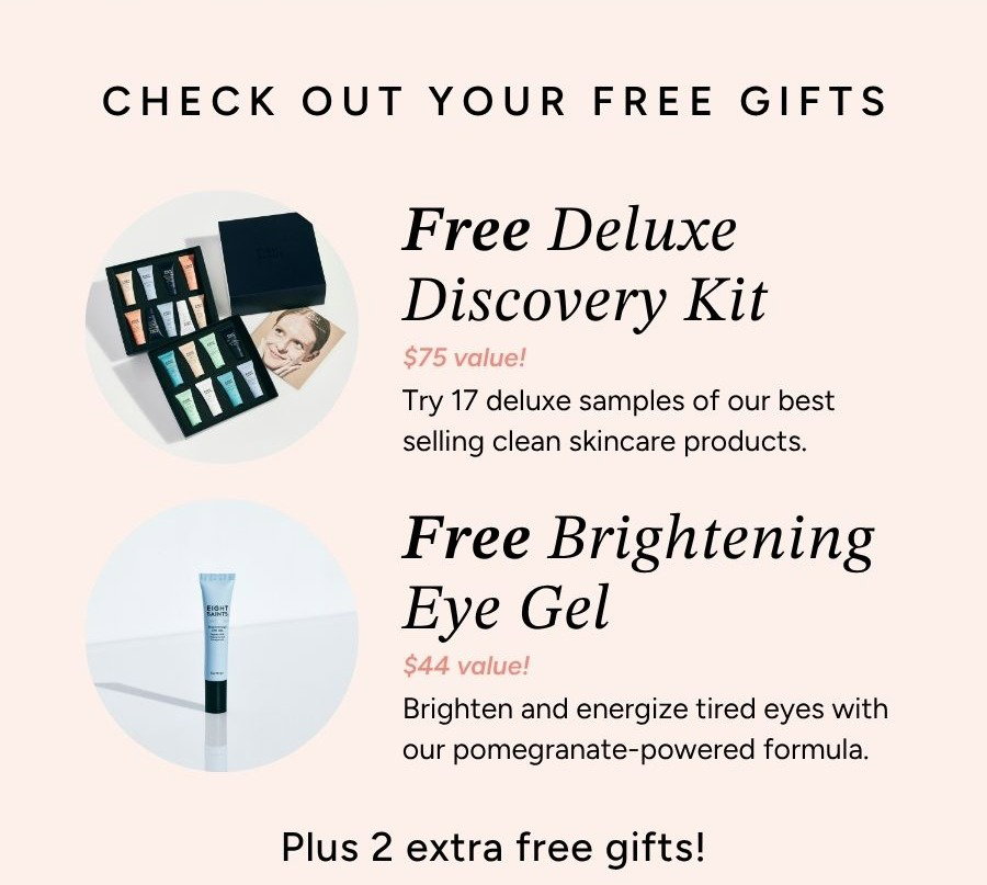 25% Off + free gifts