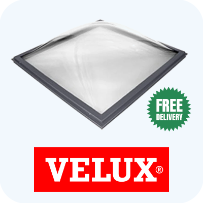 VELUX Acrylic Double Dome Curb Mount Skylight