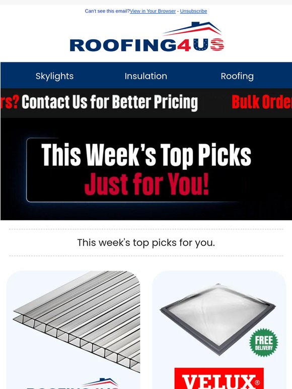 Don’t miss this Week’s best picks! 🚀