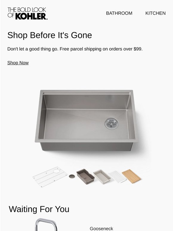 Don't Miss Out! These KOHLER Products Are Back
