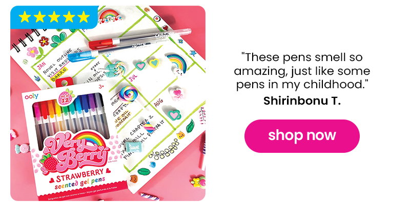 ⭐⭐⭐⭐⭐ "These pens smell so amazing, just like some pens in my childhood." Shirinbonu T. shop now