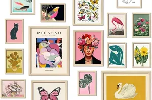 After years of filling every inch of wall space, the most interesting interiors are doing something completely different