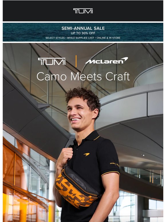 TUMI | McLaren For The Win