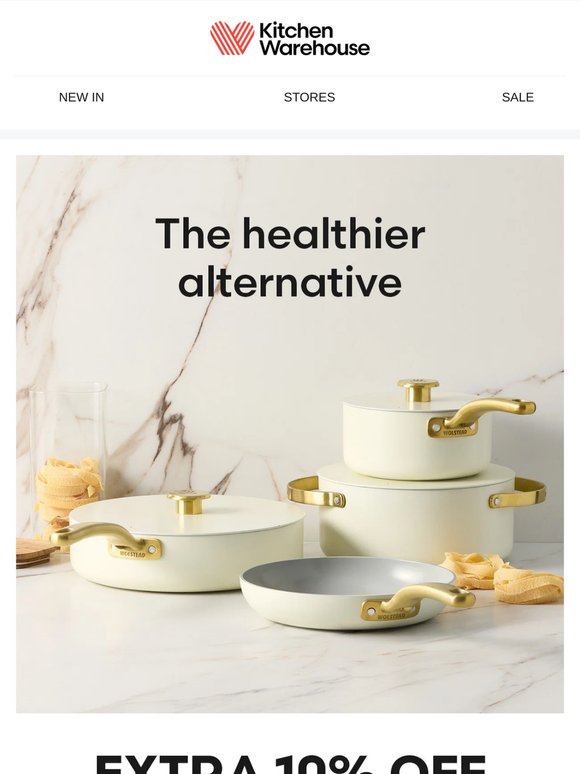 Extra 10% off our bestselling cookware