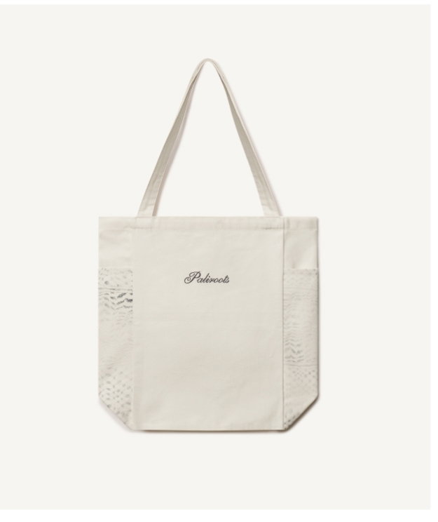 Kufiya Tote Bag Bone
