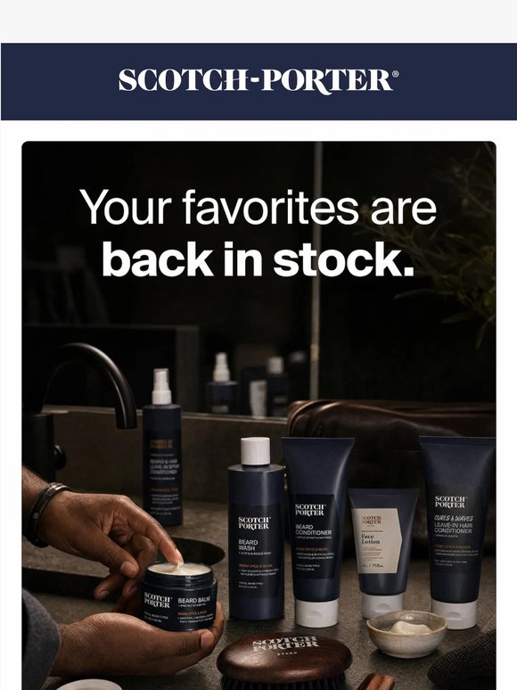 Your favorites are finally back.