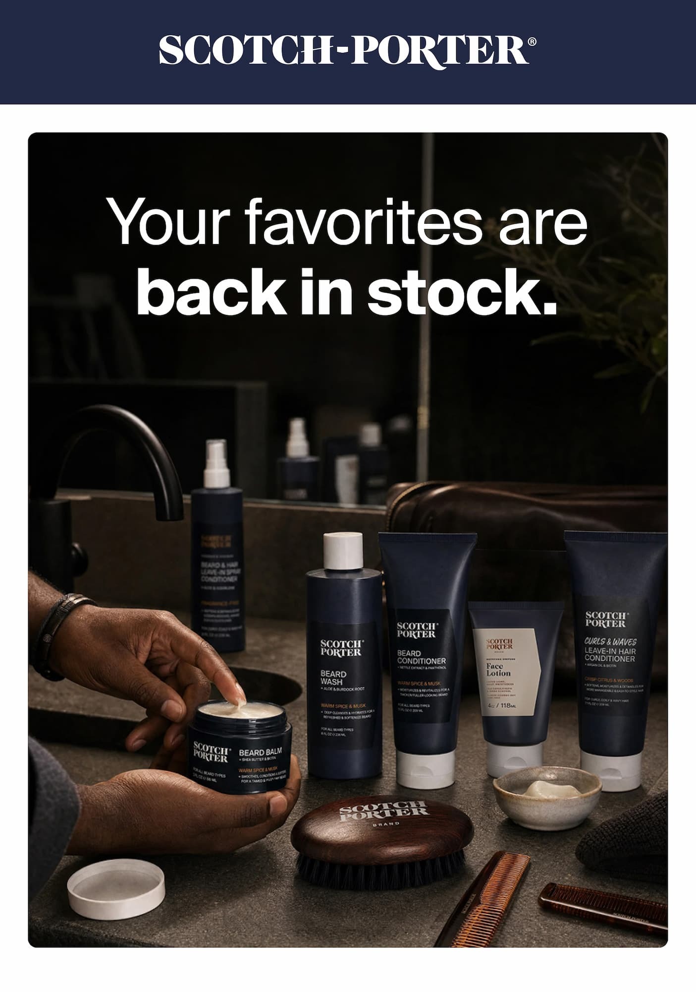 Your favorites are back in stock.