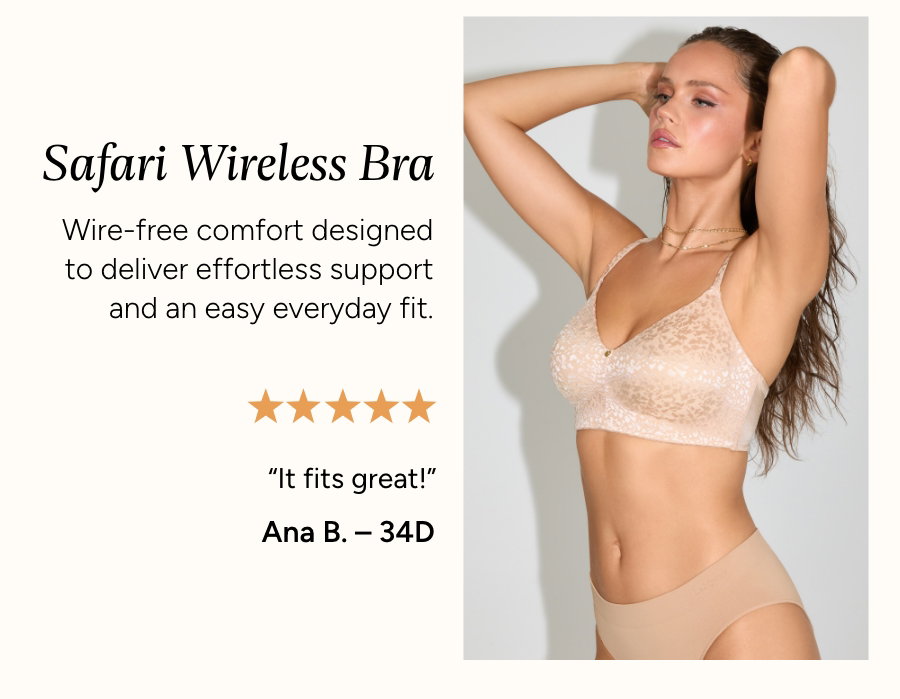 Safari Wireless Bra