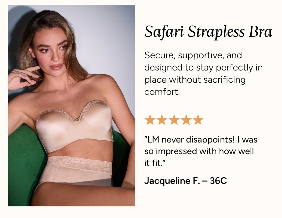 Safari Strapless Bra