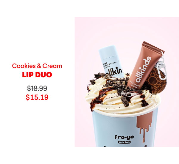 Cookies & Cream Lip Duo