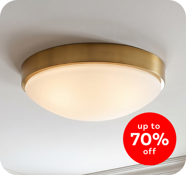 Ceiling Lights Up to 70% Off