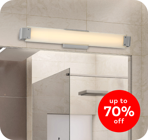 Bath Lights Up to 70% Off