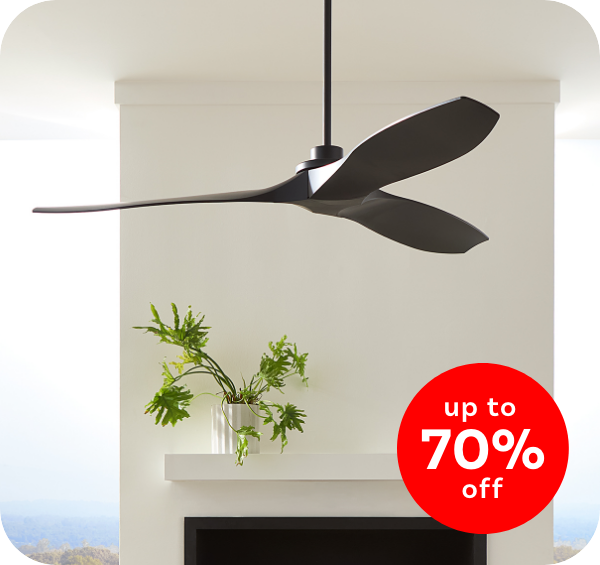 Fans Up to 70% Off
