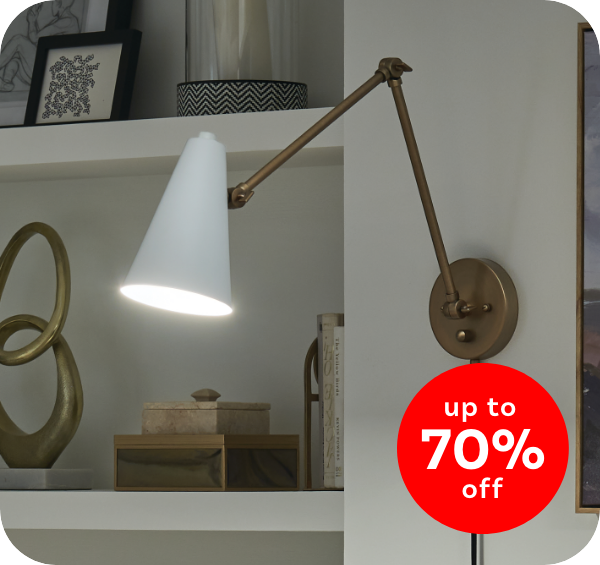Sconces Up to 70% Off
