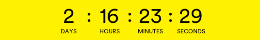 Time left to claim your offer