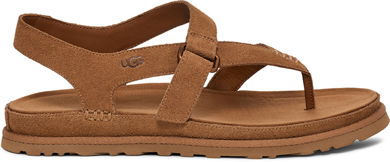 UGG - GOLDENGAZE TOE POST Sandale 2026 chestnut
