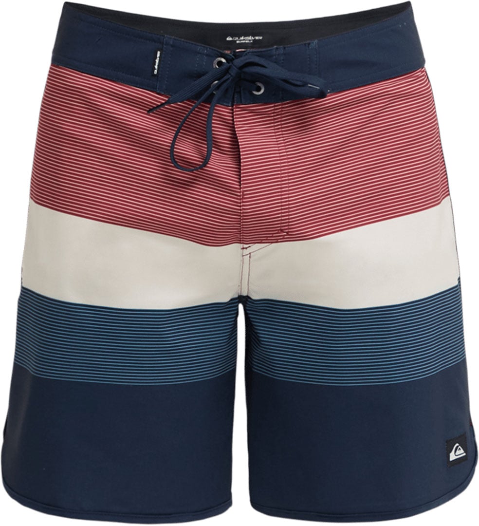 QUIKSILVER - SURFSILK SCALLOP 18 Boardshort 2026 dark navy thermo stripe