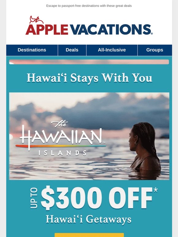 Ready For A Vacation To Hawai'i?