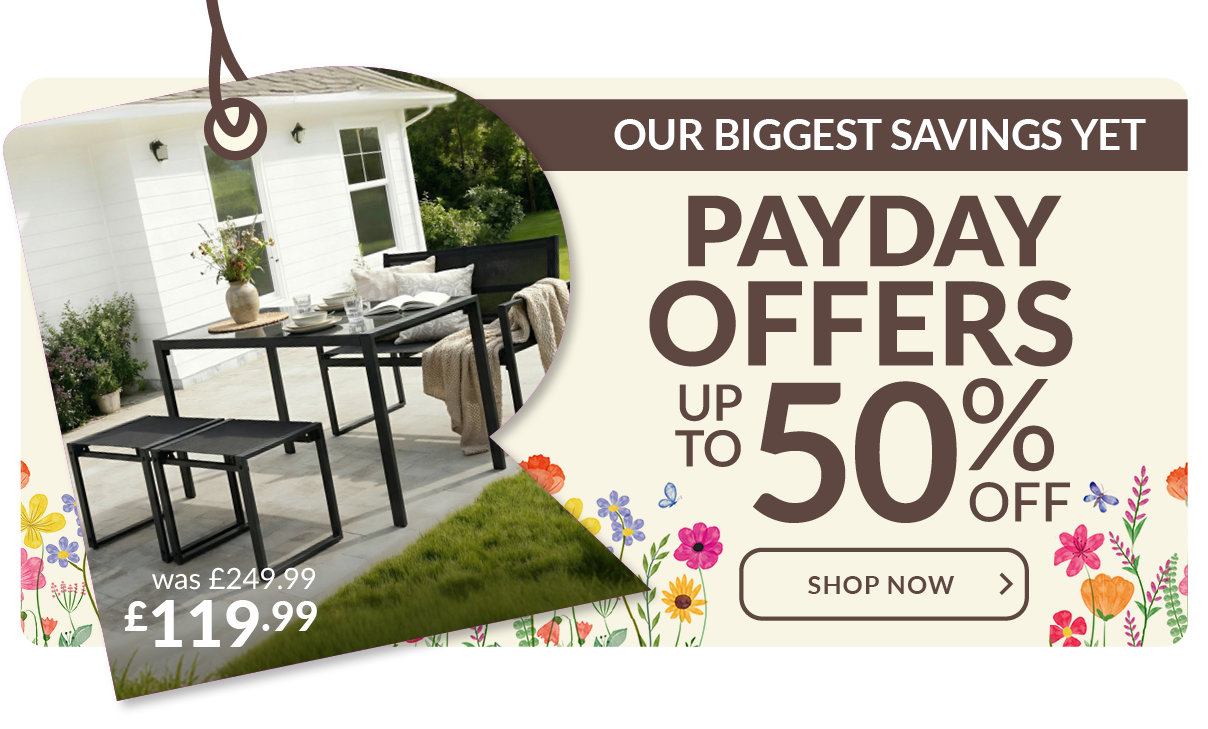Payday offers up to 50% off