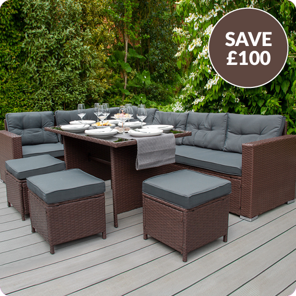 Rattan Corner Set by Jardi