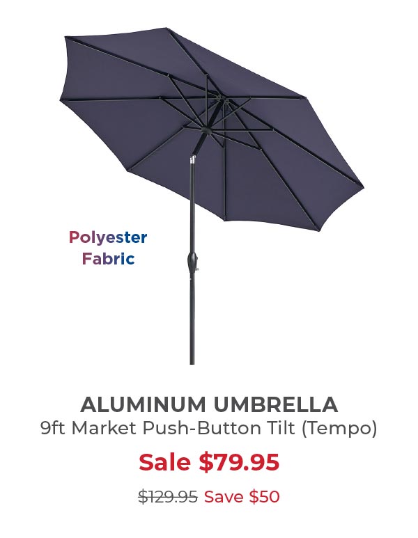 Tempo 9 ft umbrella 
