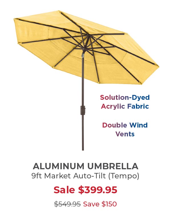 Tempo market umbrella 