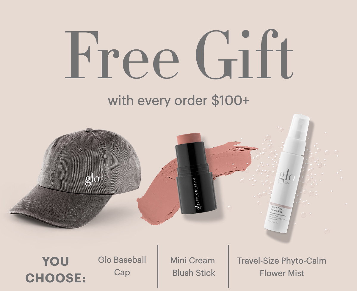 Free Gift with every order $100+