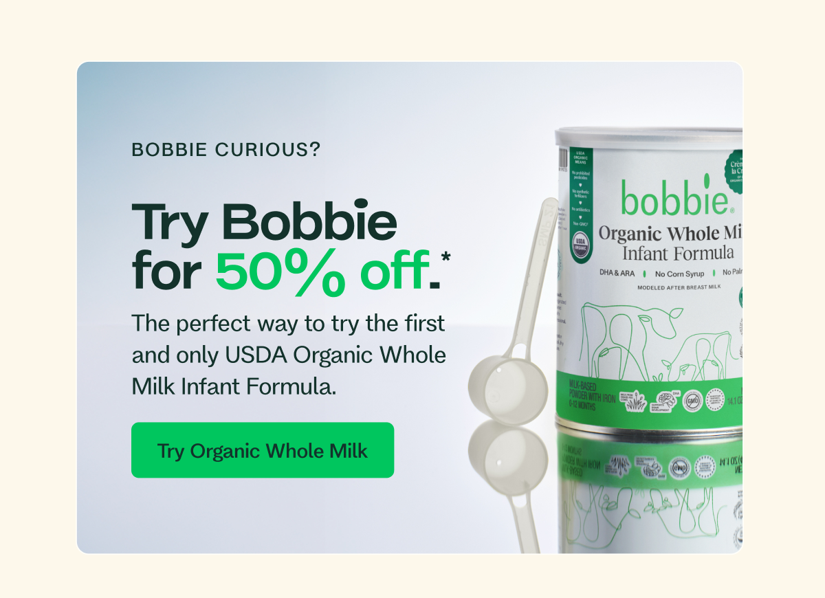 Try Bobbie for 50% off