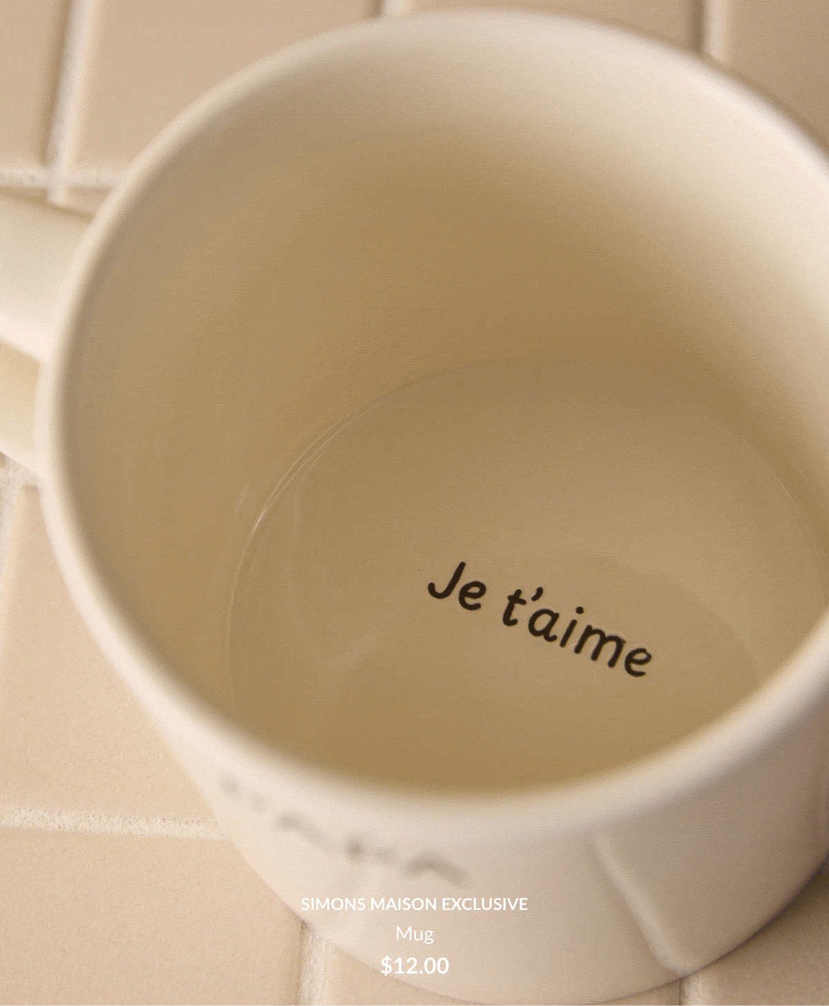 Simons Maison exclusive Mug at 12.00$