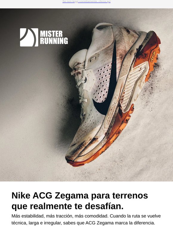 Nike ACG Zegama. Algunas rutas exigen más | 10% Extra para Member