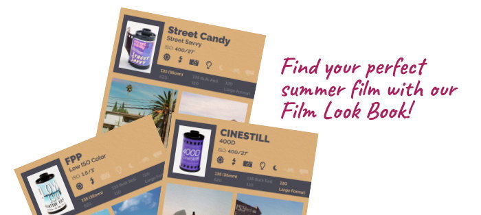 Find your perfect summer film with our Film Look Book!