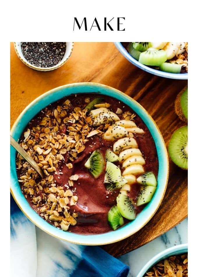 Make Tropical Acai Bowls
