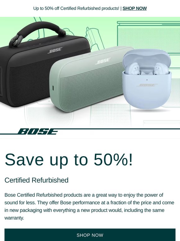 Ends tonight: up to 50% off top products!