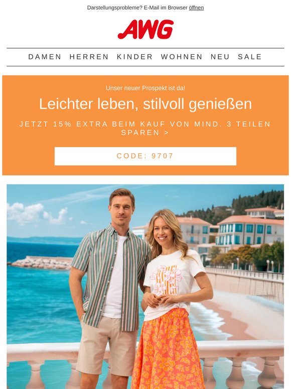 Neuer Prospekt: Leichter leben, stilvoll genießen