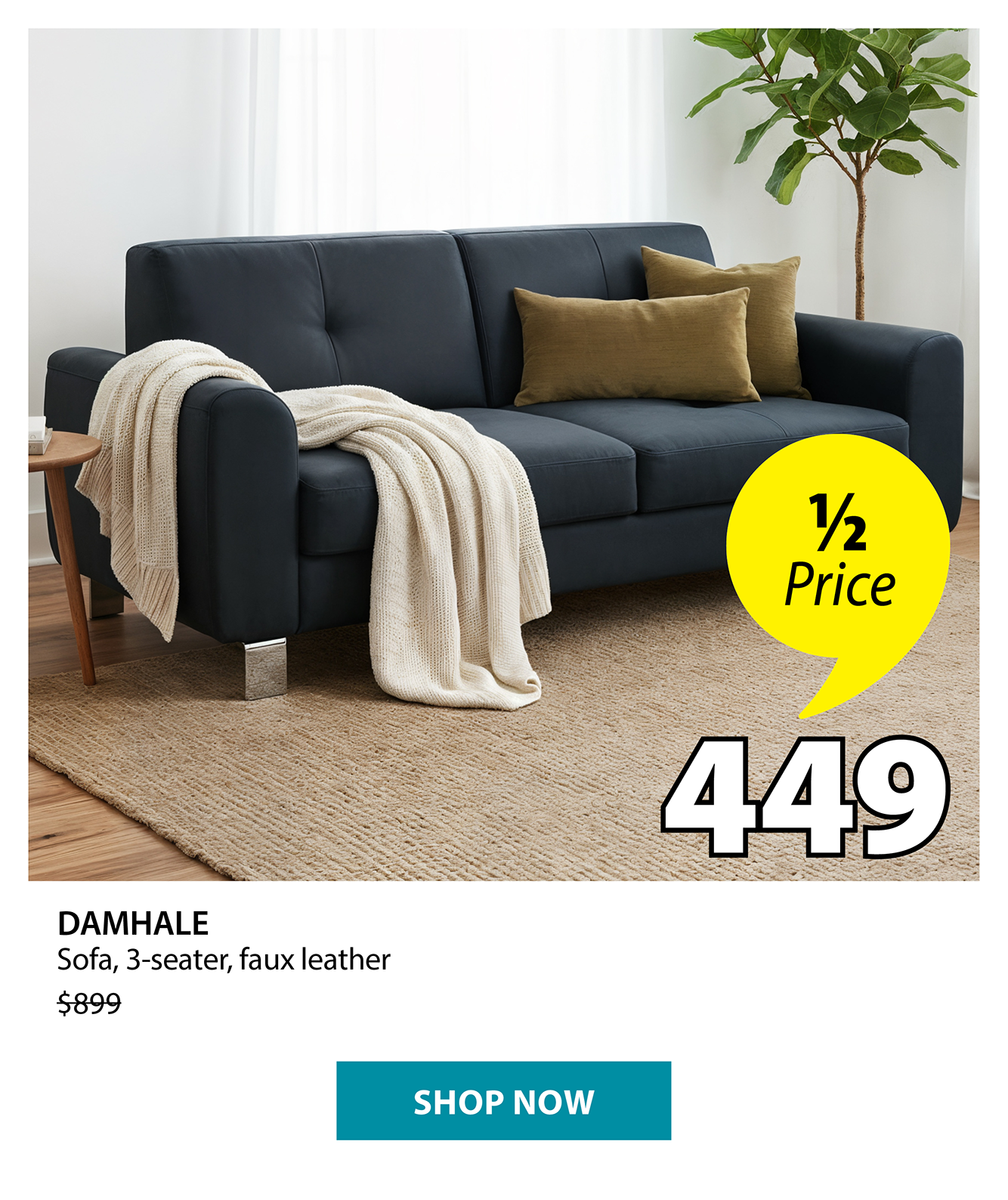 DAMHALE Sofa | 1/2Price