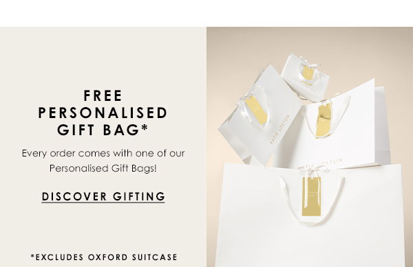 Free Personalised Gift Bag* - Discover Gifting
