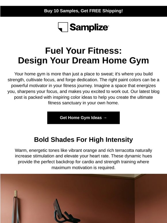 Sweat in Style: Home Gym Paint Inspiration 🏋️‍♀️