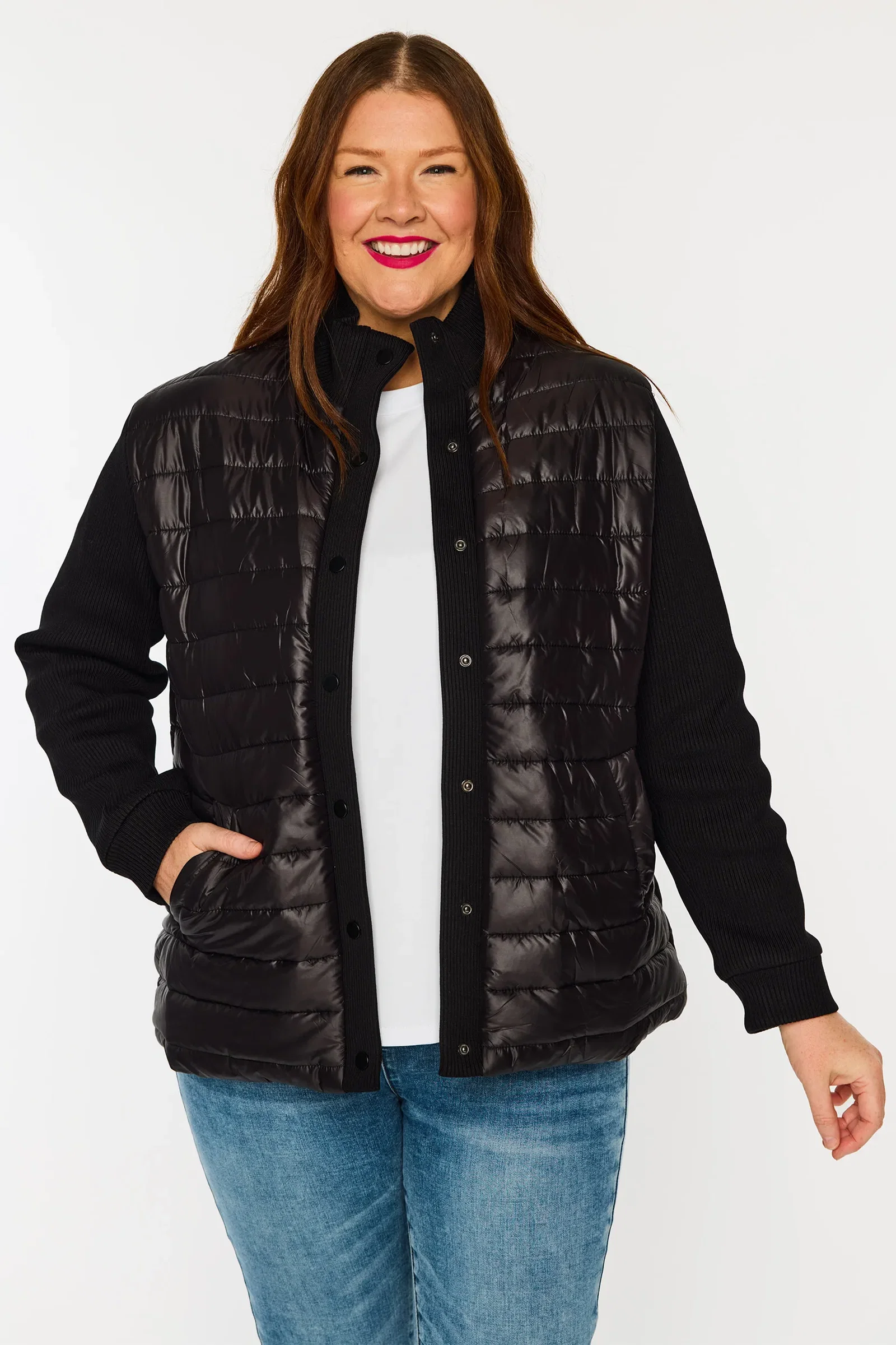 Image of Pete Black Puffer Jacket