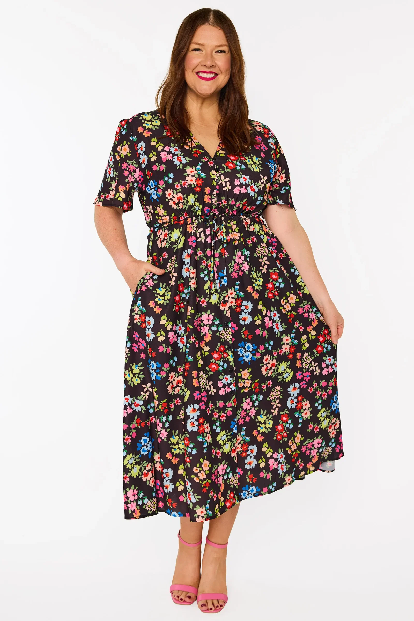 Image of Marley Rainbow Fields Dress