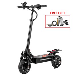 BOYUEDA Q7 Pro Electric Scooter, 2*1600W Motor, 52V 19AH Battery, 10-inch Tire, 70km/h Max Speed, 70km Range, Dual Hydraulic Disc Brakes, Front Hydraulic Shock Absorber & Rear Spring Shock Absorber, APP Control