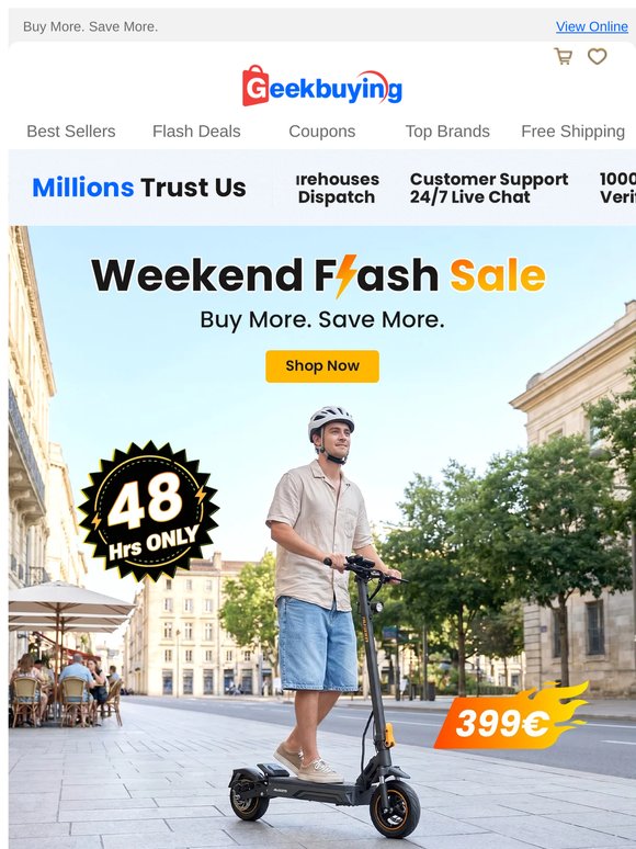 Special DEALS From 12,99€ End in 48 Hours! 👋