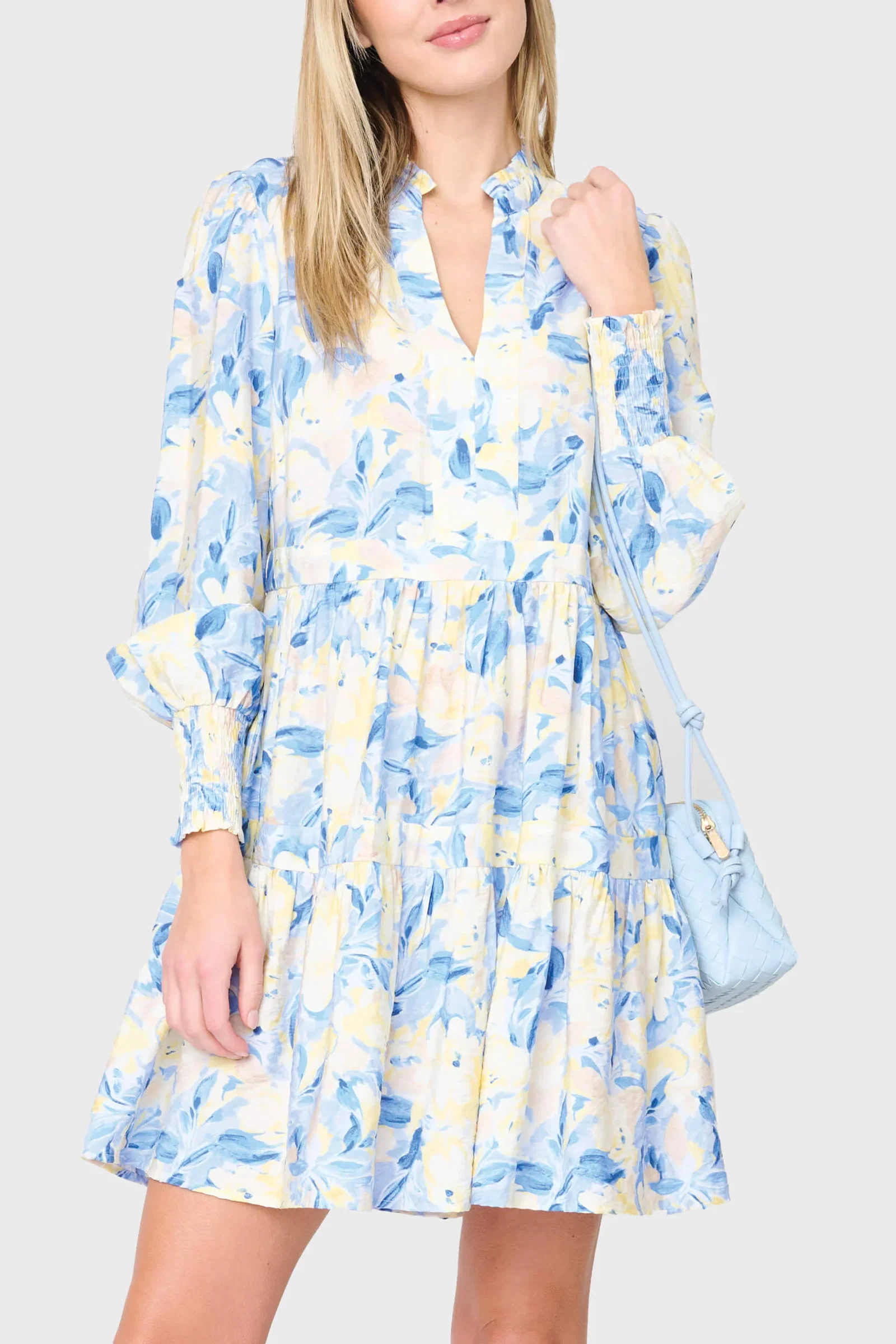 Image of Long Sleeve Decked Out Day Dress