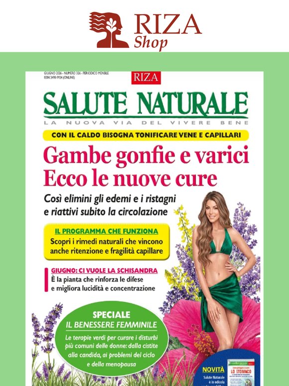 Salute naturale: 12 numeri a soli € 29.90